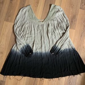Free People ombré tunic